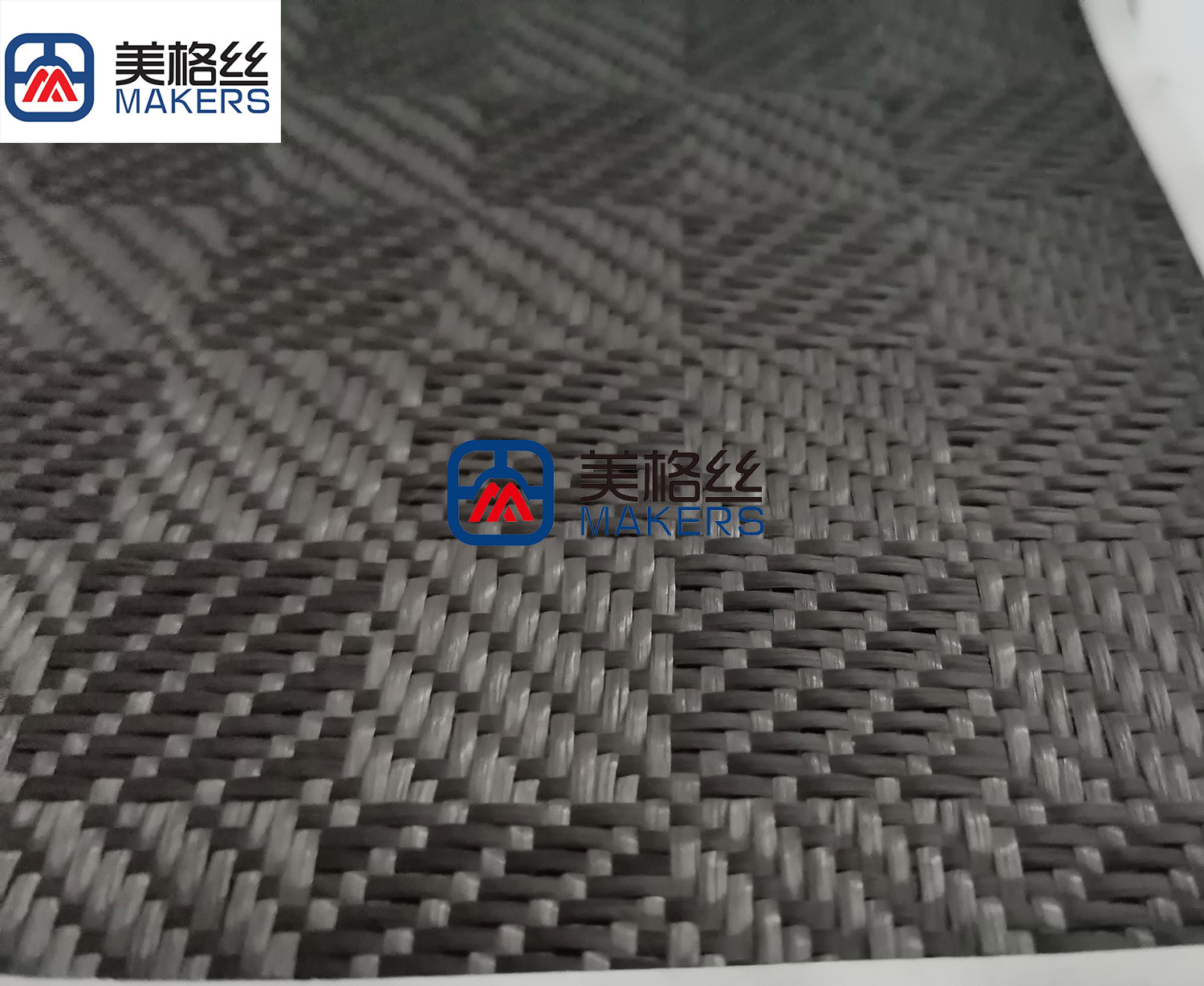 In stock 3k 280gsm black cube pattern carbon fiber fabrics/cloth