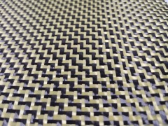 3k 200gsm Z black/yellow pattern carbon fiber fabrics/cloth