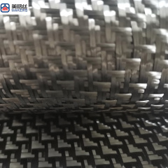 Carbon fiber manufacturer 3k 240gsm black wing pattern carbon fiber fabrics/cloth