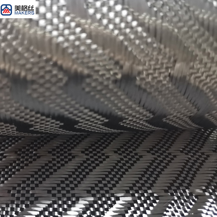 3k 240gsm black lightning pattern carbon fiber fabrics/cloth