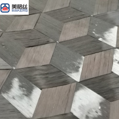 New Design pattern 12k 150gsm 3D triaxial carbon fiber fabric China factory