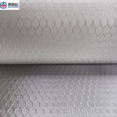 300gsm electroplated fiberglass fabric in silver China carbon fiber fabric factory