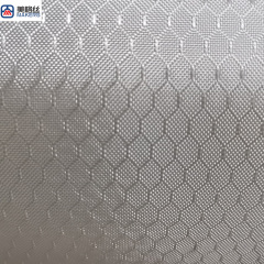 300gsm eletroplated fiberglass fabric in silver China carbon fiber fabric factory