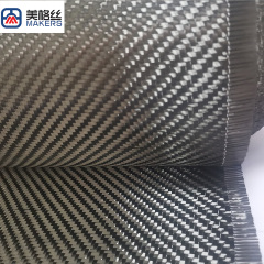 3k 220gsm twill black China carbon fiber fabric