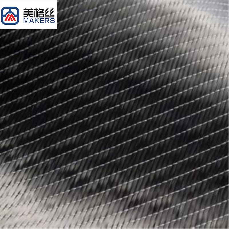 300gsm 600gsm +-45degree bixial carbon fiber fabrics for boating reiforcement