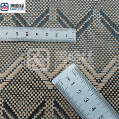carbon fiber manufacture 3k 240g bronze win-win pattern carbon fiber fabric/cloth