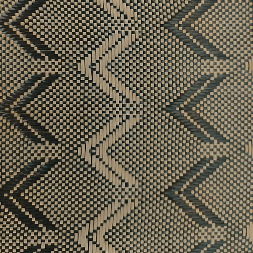 3k 240g win-win pattern jacquard carbon fiber fabric/cloth in bronze