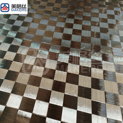 New choice~12k 100gsm 18×18 spread tow carbon fiber fabric/cloth