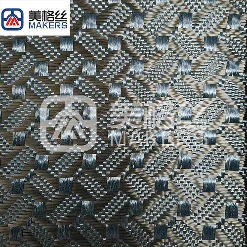 3k 240gsm coffee bean pattern carbon fiber fabric/cloth in color indigo