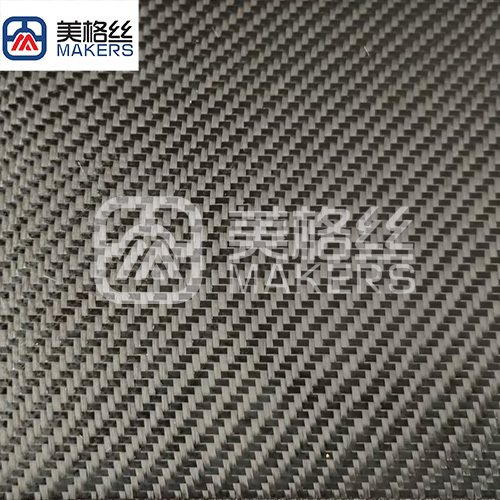 3k 240gsm twill carbon fiber fabric coating with TPU