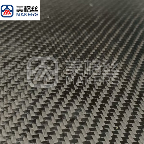 3k 240gsm twill carbon fiber fabric coating with TPU