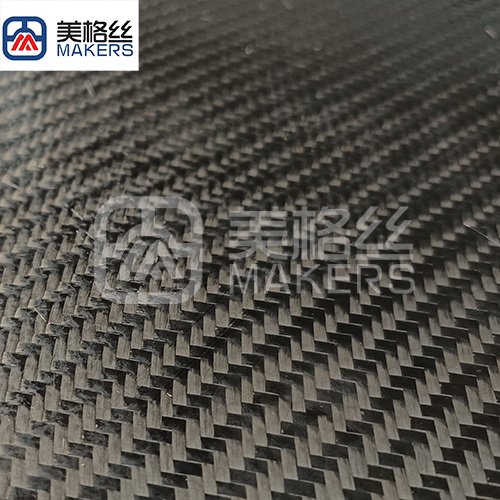 3k 240gsm twill carbon fiber fabric coating with TPU