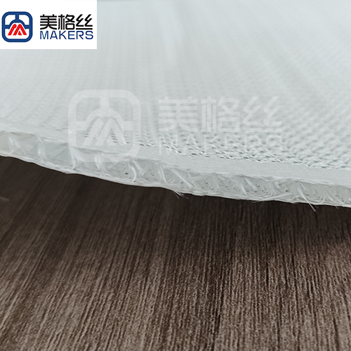 4.3mm thickness fiberglass 3D sandwich woven fabric 3D paratank fiberglass fabric/ cloth