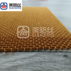 China manufacturer 1.83,2.75,3.67,5.5mm honeycomb of kevlar core
