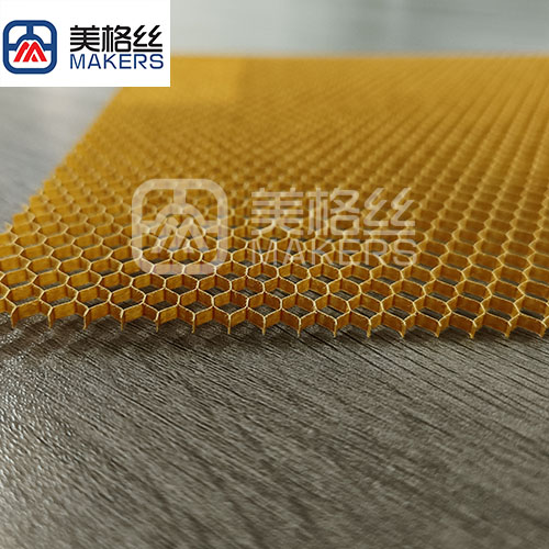 China manufacturer 1.83,2.75,3.67,5.5mm honeycomb of kevlar core