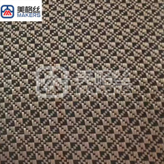 3k 240g floral pattern jacquard carbon fiber fabric in golden