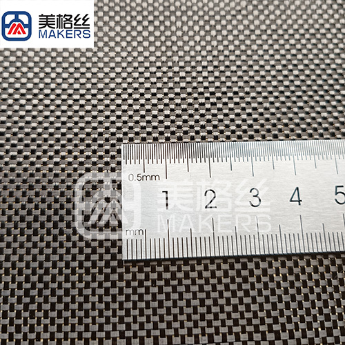 Lightweight 1.5K 145gsm plain carbon fiber fabric for decoration