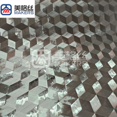New Design pattern 12k 150gsm 3D triaxial spread tow carbon fiber fabric China factory
