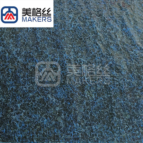 Prepreg 12K 300gsm forged carbon fiber fabric in blue