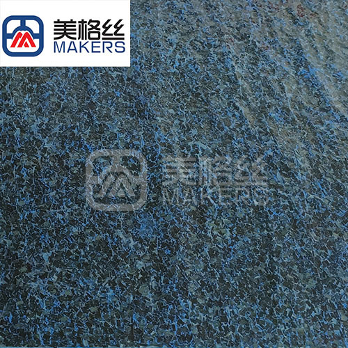 Prepreg 12K 300gsm forged carbon fiber fabric in blue
