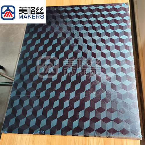 Special 3D spread tow carbon fiber fabric SMC plate customized specification & thickness