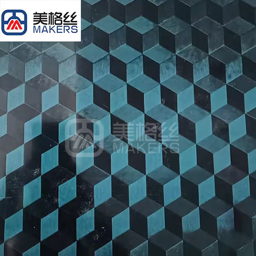 Special 3D spread tow carbon fiber fabric SMC plate customized specification & thickness