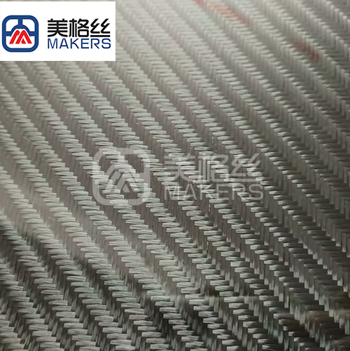 3K 280gsm double twill carbon fiber fabric woven fabric in black