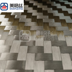 12K 200gsm twill spread tow carbon fiber fabric for automobile