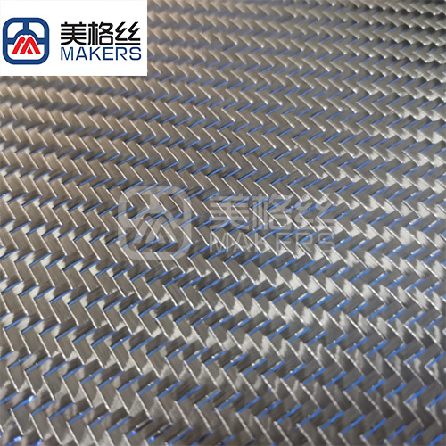 3K 240gsm mainland yarn metallic carbon fiber fabric in blue