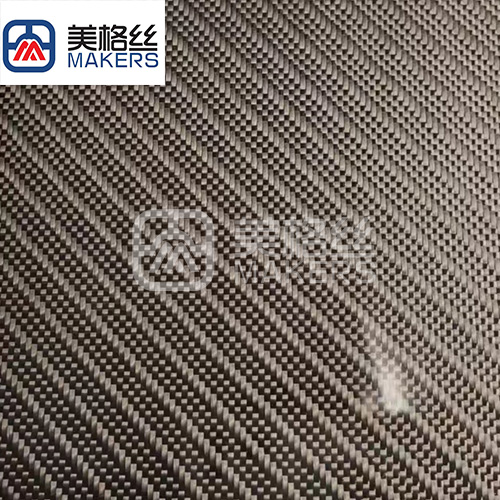 3K 280gsm plain twill carbon fiber fabric woven fabric in black