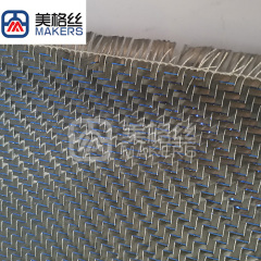 3K 240gsm mainland yarn metallic carbon fiber fabric in blue