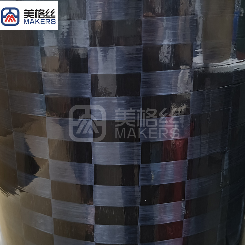24K 165gsm Toray yarn 40×20mm rectangular spread tow prepreg carbon fiber fabric