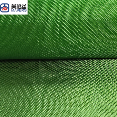 3K 320gsm twill weave Electroplated fiberglass fabric cloth in green