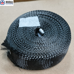 3k carbon fiber sleeve braided sleeving rod sleeve cable sleeve protective sleeving
