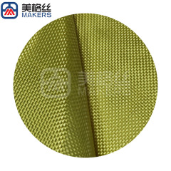 1000D 200gsm plain weave China yarn pure Kevlar aramid fabric