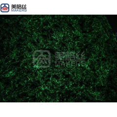 Luminous | Glow in the dark carbon fiber sheet in green