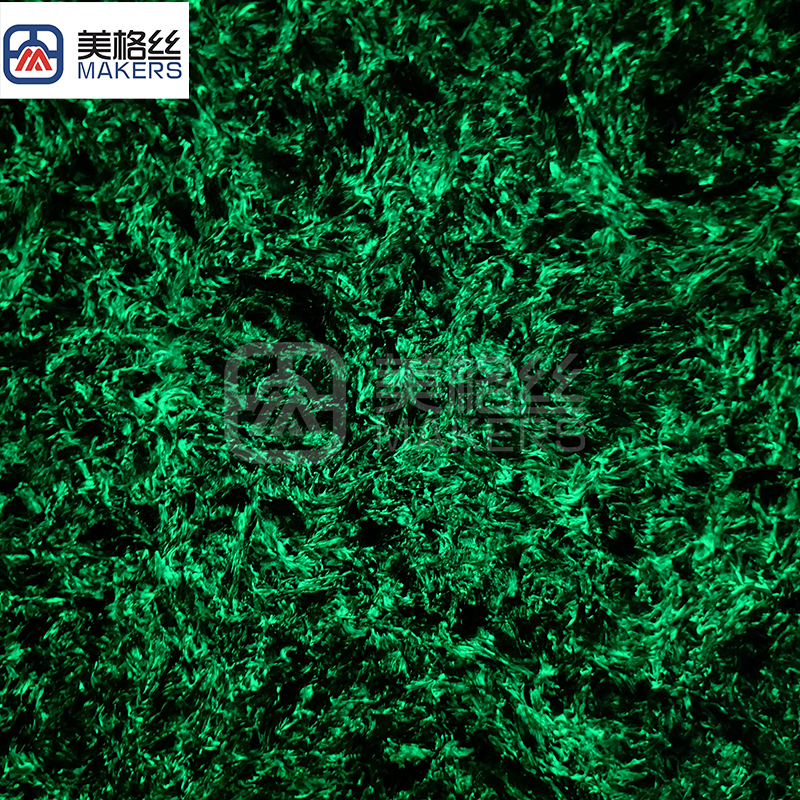 Luminous | Glow in the dark carbon fiber sheet in green