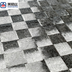 12K 80gsm 20*20mm formed/stabilized spread tow carbon fiber fabric for surfboard paddle