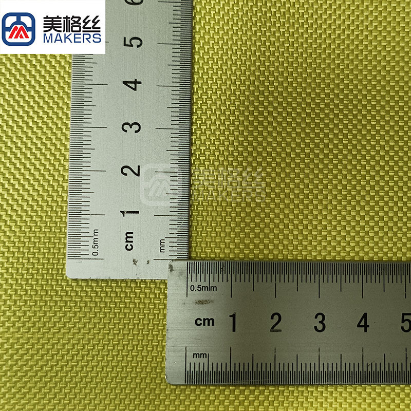 1000D 200gsm plain weave Dupont yarn pure Kevlar aramid fabric