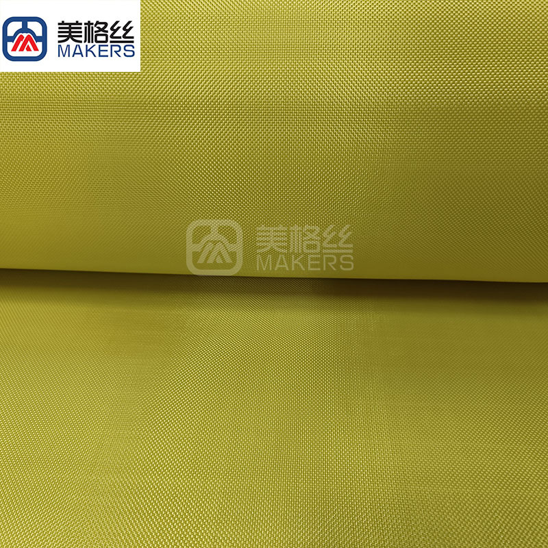 1000D 200gsm plain weave Dupont yarn pure Kevlar aramid fabric