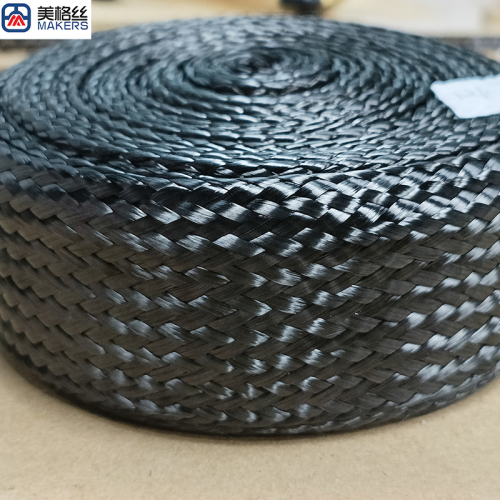 12k carbon fiber sleeve braided sleeving rod sleeves wire sleeves