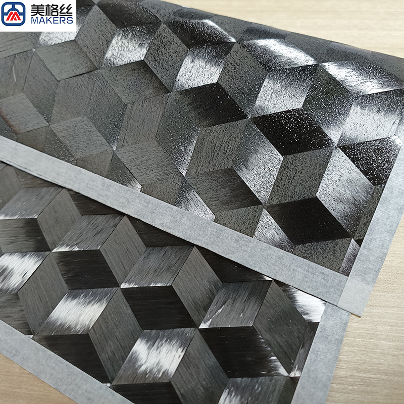New 12k 150gsm formed/stabilized 3D triaxial spread tow carbon fiber fabric China factory