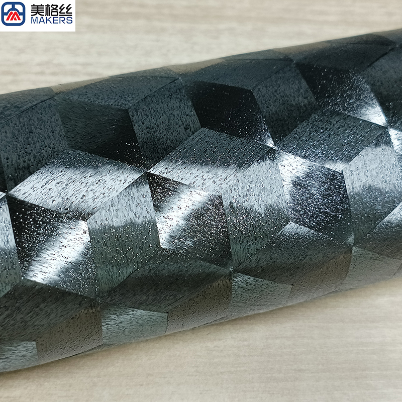 New 12k 150gsm formed/stabilized 3D triaxial spread tow carbon fiber fabric China factory