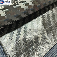 12K 100gsm 16x16mm formed/stabilized spread tow carbon fiber fabric