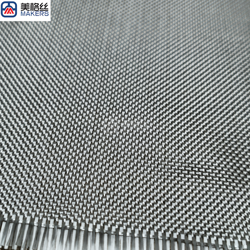 0.2mm plain weave 200gsm Quartz fiber fabric quartz fiber material high temperature resistance