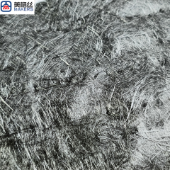 40gsm 12K Carbon Fiber needle Felt mat carbon fiber surface felt Carbon fiber soft felt China manufacturer