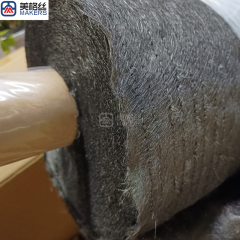 40gsm 12K Carbon Fiber needle Felt mat carbon fiber surface felt Carbon fiber soft felt China manufacturer