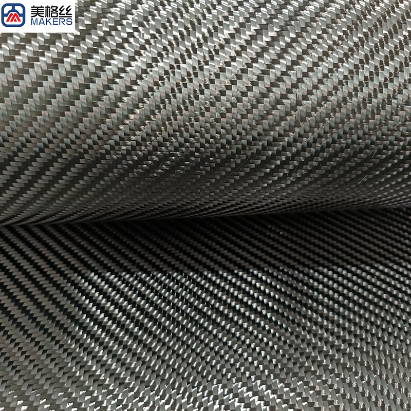 3K 240gsm 2x2 twill weave Taiwan yarn formed/stabilized carbon fiber fabric cloth dry carbon fiber roll carbon fiber material