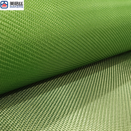 3K 320gsm green electroplated fiberglass fabric fiberglass cloth fiberglass materials
