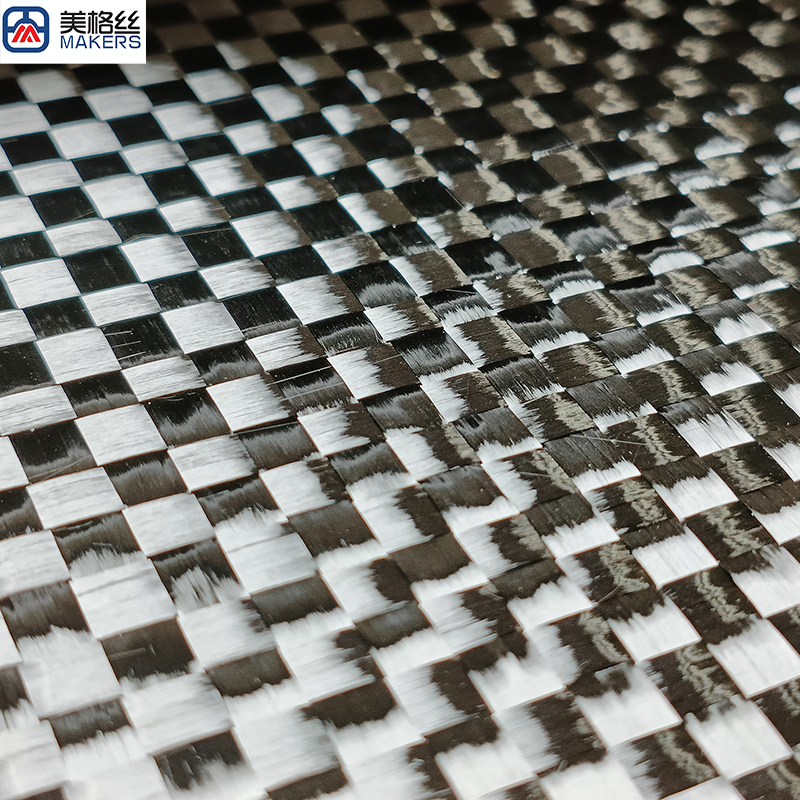 lightweight 12K 6x6mm spread tow carbon fiber fabric dry carbon fiber cloth manufacturers